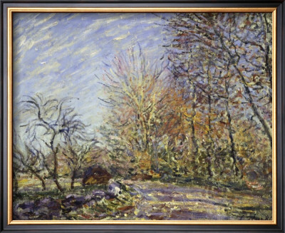 Outskirts Of The Fontainbleau Forest by Alfred Sisley Pricing Limited Edition Print image