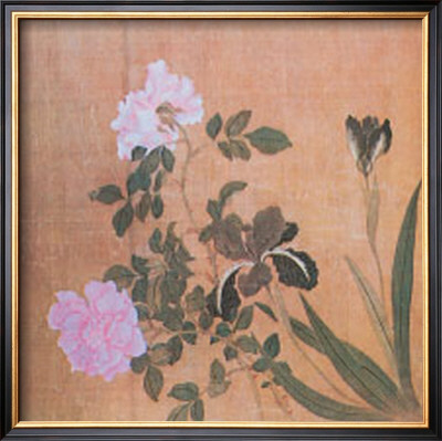 Roses And Iris by Yun Shou-P'ing Pricing Limited Edition Print image