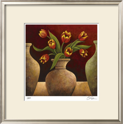 Red Tulips by Georgia Rene Pricing Limited Edition Print image