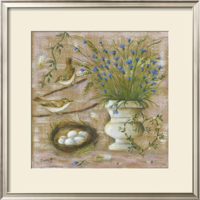 Oiseaux Bleuet by Joelle Wolff Pricing Limited Edition Print image