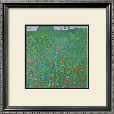 Poppy Field, 1907 by Gustav Klimt Pricing Limited Edition Print image