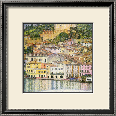 Malcesine On Lake Garda by Gustav Klimt Pricing Limited Edition Print image