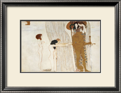 Beethoven Frieze: Desire For Happiness, C.1902 by Gustav Klimt Pricing Limited Edition Print image