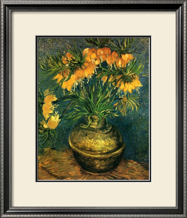 Fritillaires Dans Un Vase De Cuivre, C.1886 by Vincent Van Gogh Pricing Limited Edition Print image