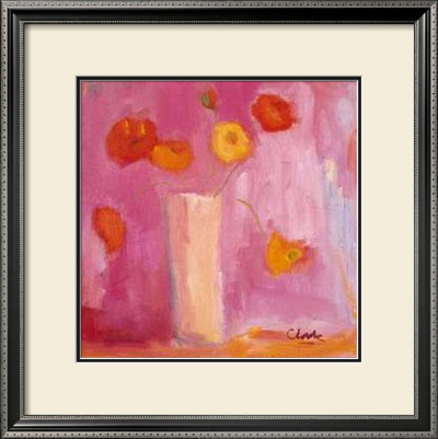 Mandarin Poppies by Michael Clark Pricing Limited Edition Print image