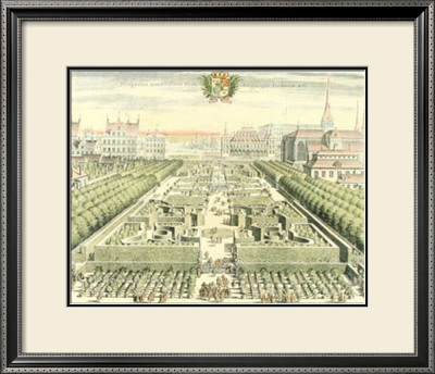 Formal Garden View Iii by Erich Dahlbergh Pricing Limited Edition Print image