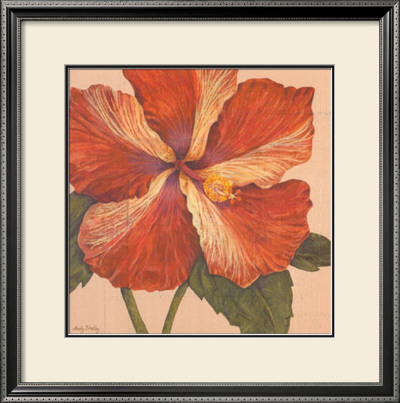 Island Hibiscus I by Judy Shelby Pricing Limited Edition Print image