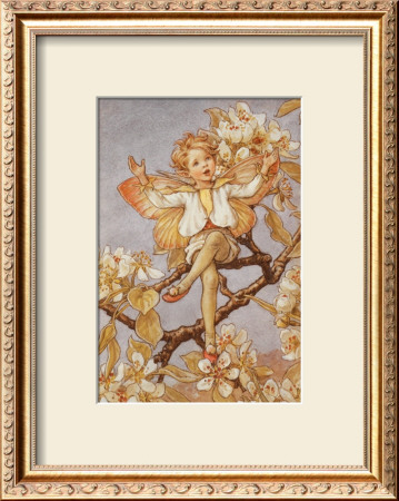 The Pear Blossom Fairy by Cicely Mary Barker Pricing Limited Edition Print image