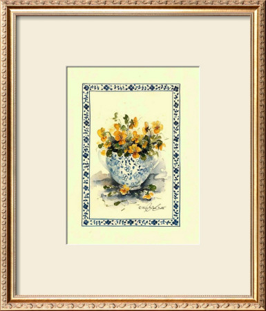 Pansies I by Alie Kruse-Kolk Pricing Limited Edition Print image