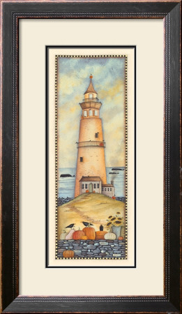 Fall Lighthouse by Lynne Andrews Pricing Limited Edition Print image