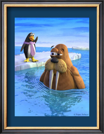 Tusky The Walrus by Bryan Ballinger Pricing Limited Edition Print image