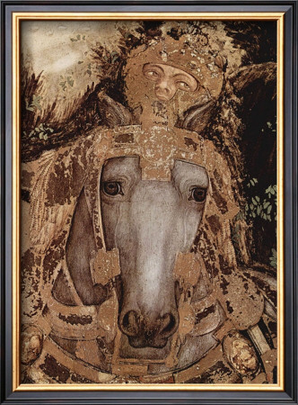 The Knight And His Horse by Antonio Pisani Pisanello Pricing Limited Edition Print image