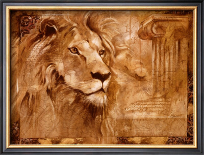 Lion by Annrika Mccavitt Pricing Limited Edition Print image