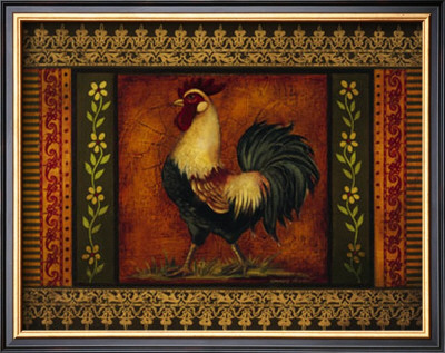 Mediterranean Rooster Vii by Kimberly Poloson Pricing Limited Edition Print image