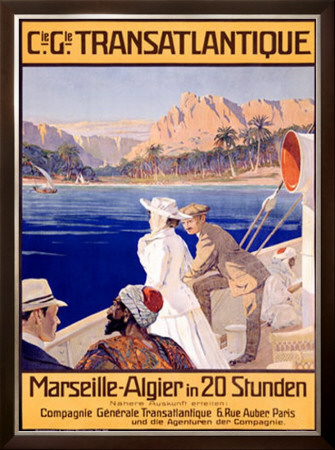 Transatlantique, Marseille by Georges Villa Pricing Limited Edition Print image