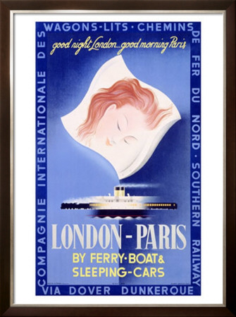 London To Paris by Paolo Federico Garretto Pricing Limited Edition Print image