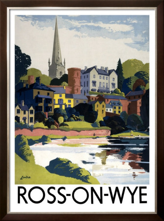 Ross-On-Wye, British Rail, C.1950 by E Lander Pricing Limited Edition Print image