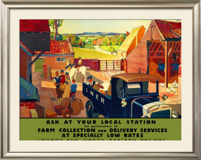 Farm Collection And Delivery Services by Andrew Johnson Pricing Limited Edition Print image