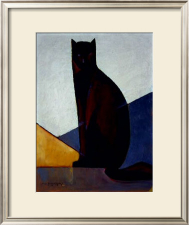 Le Chat Noir, C.1921 by Marcel-Louis Baugniet Pricing Limited Edition Print image