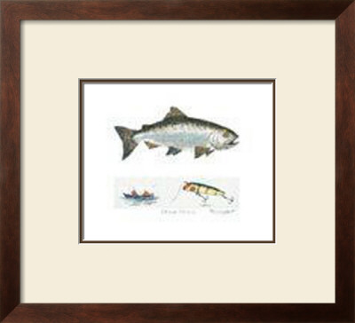 Chinook Salmon by Geof Markovich Pricing Limited Edition Print image