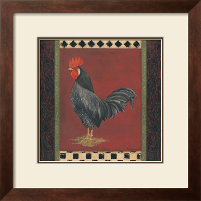 Black Rooster by Stephanie Marrott Pricing Limited Edition Print image