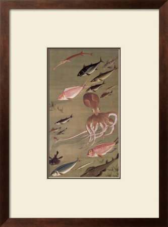 Fish Athletic Meeting by Jyakuchu Ito Pricing Limited Edition Print image