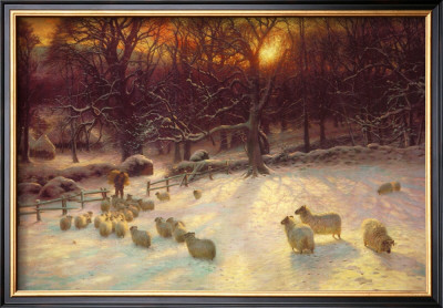 The Shortening Winter's Day Draws To A Close by David Farquarson Pricing Limited Edition Print image
