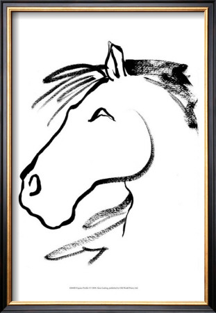 Equine Profile I by Alicia Ludwig Pricing Limited Edition Print image