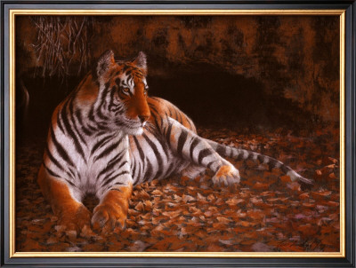 The Tiger's Lair by W. Michael Frye Pricing Limited Edition Print image