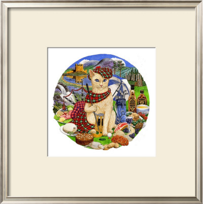 Scottish Cat by Gale Pitt Pricing Limited Edition Print image