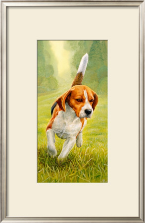 Charging Beagle by Dmitry Guskov Pricing Limited Edition Print image