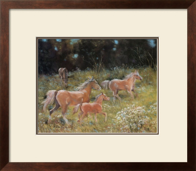 Prancing Horses by Helene Leveillee Pricing Limited Edition Print image