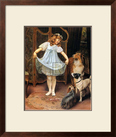 The New Dress by Arthur John Elsley Pricing Limited Edition Print image