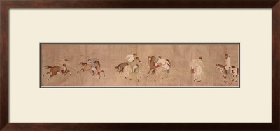 Polo Players by Li Ling Pricing Limited Edition Print image