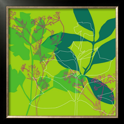 Linear Floral Shadow by Katrine Alex Pricing Limited Edition Print image