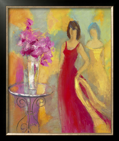 Femmes Au Bouquet Rose by Regine Pivier-Attolini Pricing Limited Edition Print image