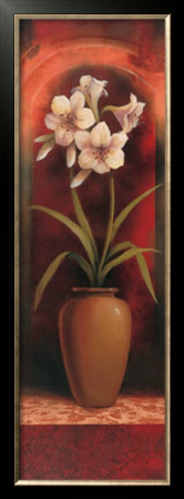 Potted White Orchid by T. C. Chiu Pricing Limited Edition Print image