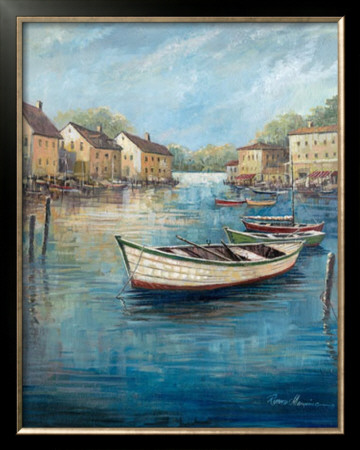 Tranquil Harbor Ii by Ruane Manning Pricing Limited Edition Print image