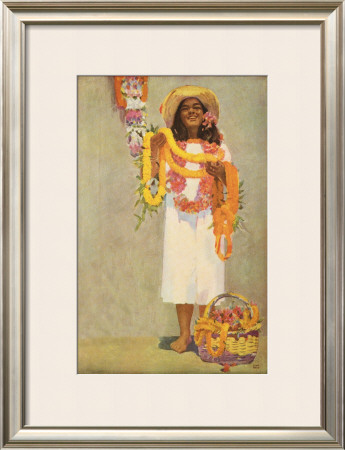 The Story Of Hawaii, Lei by John Kelly Pricing Limited Edition Print image