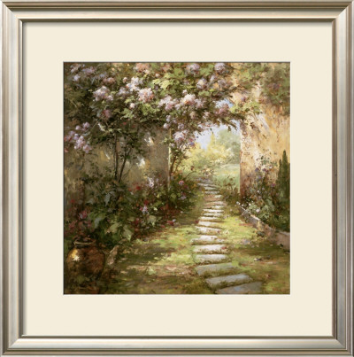 Tuscan Walkway by Haibin Pricing Limited Edition Print image