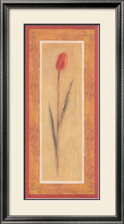 Red Tulips I by Lewman Zaid Pricing Limited Edition Print image