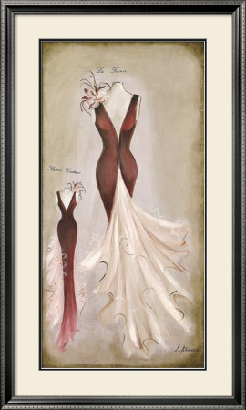Vestido Granate by Luisa Romero Pricing Limited Edition Print image