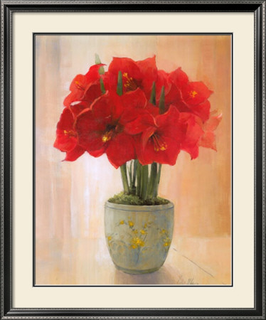 Scarlet Amaryllis by Peter Mcgowan Pricing Limited Edition Print image