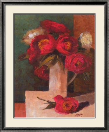 Red And White Poppies by Peter Mcgowan Pricing Limited Edition Print image