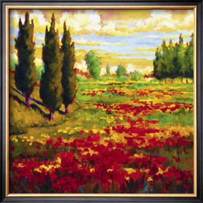 Tuscany In Bloom I by J.M. Steele Pricing Limited Edition Print image