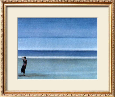 On A Solitary Beach Ii by M. Bineton Pricing Limited Edition Print image