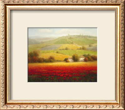 Fields Of Red And Gold Ii by Eugene Laporte Pricing Limited Edition Print image