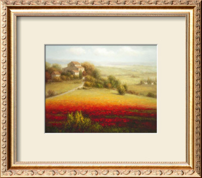 Fields Of Red And Gold I by Eugene Laporte Pricing Limited Edition Print image