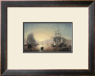 Boston Harbor, C.1855 by Fitz Hugh Lane Pricing Limited Edition Print image