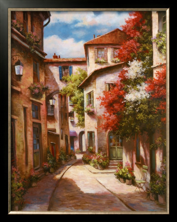 Mediterranean Villa Ii by T. C. Chiu Pricing Limited Edition Print image